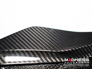 Alfa Romeo Giulia Front Spoiler - Carbon Fiber - QV Style - MADNESS - Base Model 
